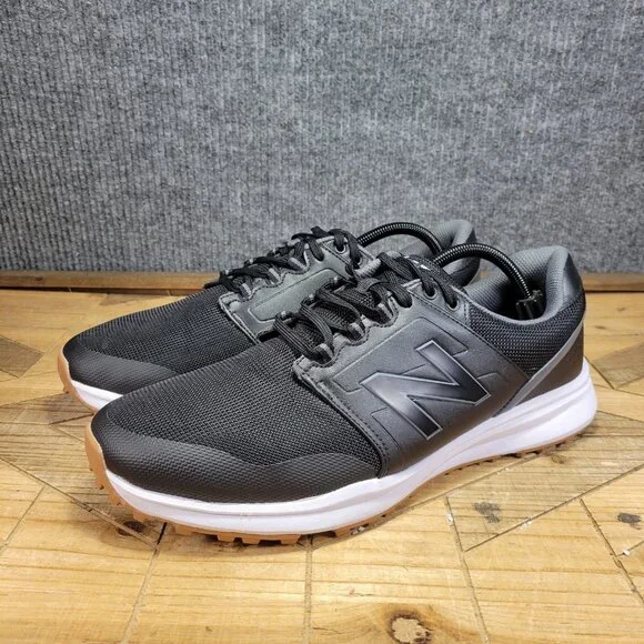 New Balance Golf Breeze V2 Men’s SZ 13 Spikeless Shoes Black Lace Up Worn Once - Picture 2 of 11